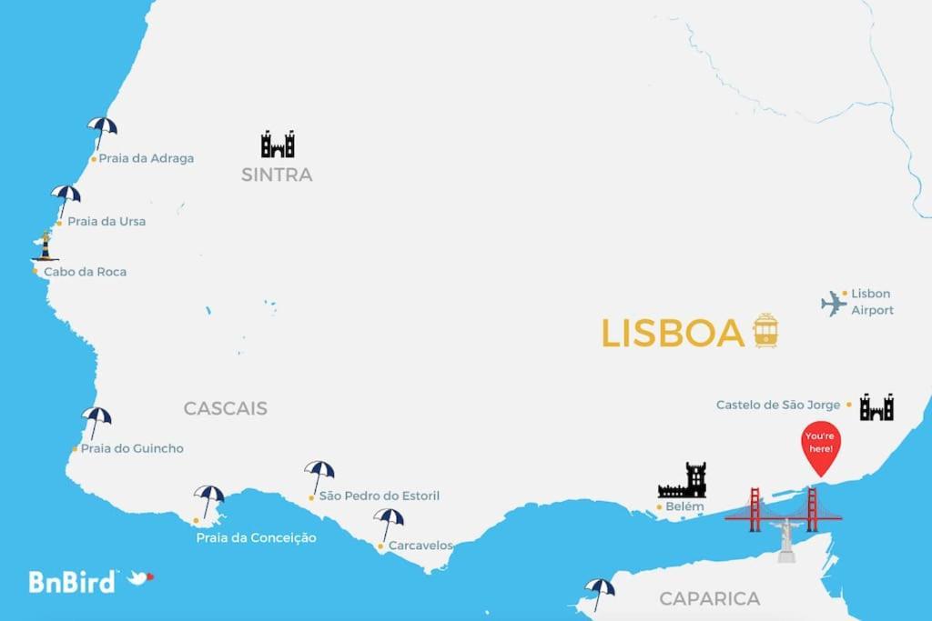 1Br @ Downtown Lisbon Chiado Leilighet Eksteriør bilde